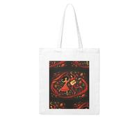 Gpkgsigt mexican salsa symbols Printing Woman Canvas Tote Bag Strong and durable for traveling, shopping, Daily One Size