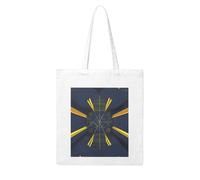 Gpkgsigt Multidimensional Space Printing Woman Canvas Tote Bag Strong and durable for traveling, shopping, Daily One Size