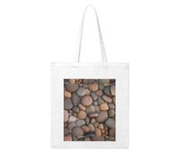 Gpkgsigt Pebbles in the beach Printing Woman Canvas Tote Bag Strong and durable for traveling, shopping, Daily One Size