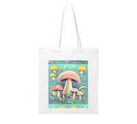 Gpkgsigt Pretty little mushrooms Printing Woman Canvas Tote Bag Strong and durable for traveling, shopping, Daily One Size