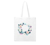Gpkgsigt Seven beautiful flowers Printing Woman Canvas Tote Bag Strong and durable for traveling, shopping, Daily One Size
