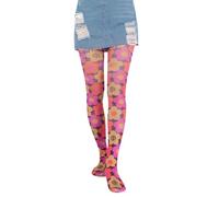 GPLOPEEYLadies Summer Autumn Long Stockings, Girls Creative Heart/Floral/Cloud/Plaid Printing Tight Leggings Elastic Render Pants (Purple, ONE SIZE)