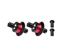 GPM 20CrInTiH Steel + 7075 Alloy Front & Rear Complete Differential 30/9T For ARRMA 1/5 KRATON 8S EXB OUTCAST 8S EXB - Red