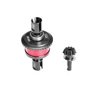 GPM 20CrMnTi Steel + 7075 Alloy Front Or Rear Complete Differential For Arrma 1:8 KRATON 6S V6 / NOTORIOUS V6 / OUTCAST/TALION / 1:7 MOJAVE EXB/FIRETEAM/BIG ROCK 6S Upgrade Parts - Red