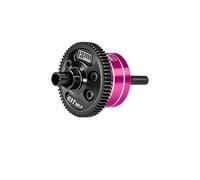 GPM 20CrMnTi Steel + Aluminium 7075 Alloy Complete Center Differential 63T 0.5 Mod For Arrma 1/16 Mini Kraton 3S Speed Truck Upgrades - Pink