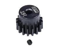GPM 40Cr Steel Pinion Gear 16T 0.5M 2mm Shaft for LOSI 1:24 Micro-B 2WD Buggy RTR-LOS00007 / 1:28 Micro-T 2S 2WD RTR Stadium Truck-LOS-1392 Upgrades