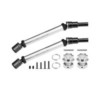 GPM 4140 Carbon Steel+Alloy Front Or Rear Adjustable CVD Drive Shaft With Wheel Hex & Wheel Nut 17mm For Arrma 1:10 KRATON 4S BLX-ARA102690 / OUTCAST 4S BLX-ARA102692 Upgrades - Silver