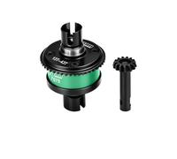 GPM 4140 Steel + Aluminium 7075 Alloy Front Or Rear Complete Differential 13/43T/1.0 Mod For LOSI 1/8 LMT 1.0/2.0 Solid Axle Monster Truck Upgrades - Green