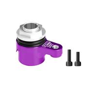 GPM 7075 Aluminium Alloy 20T Servo Saver Set Horn With Built-In Spring For Arrma 1/18 GRANITE GROM MEGA 380 Brushed 4X4 Monster Truck ARA2102 Upgrade Parts - Purple