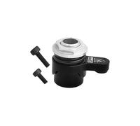 GPM 7075 Aluminium Alloy 21T Servo Saver Set Horn With Built-In Spring For Arrma 1/18 GRANITE GROM MEGA 380 Brushed 4X4 Monster Truck ARA2102 Upgrade Parts - Black