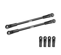 GPM Adjustable 4140 Carbon Steel Toe Links 185-190mm XRT/X-MAXX, Front Steering Tie Rods Upgrade for TRX 1/6 XRT 8S Ultimate X-MAXX Wide Kit