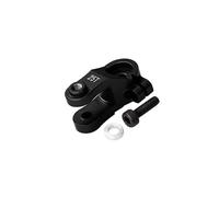 GPM Aluminium 25T Standard Servo Horn For Traxxas 1:10 4WD MAXX 89076-4 / 4WD MAXX with WideMAXX 89086-4/1:8 4WD Maxx Slash 6S 102076-4 Upgrades - Black