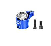 GPM Aluminium 7075 Alloy 21T Servo Saver For Arrma 1:16 Mini Kraton 3S / Mojave Granite Typhon Quake Gorgon Grom/Losi 1:12 Nascar/Asphalt Late Model - Blue