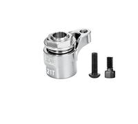 GPM Aluminium 7075 Alloy 21T Servo Saver For Arrma 1:16 Mini Kraton 3S / Mojave Granite Typhon Quake Gorgon Grom/Losi 1:12 Nascar/Asphalt Late Model - Silver