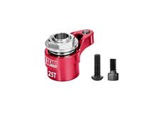 GPM Aluminium 7075 Alloy 25T Servo Saver For Arrma 1:16 Mini Kraton 3S / Mojave Granite Typhon Quake Gorgon Grom/Losi 1:12 Nascar/Asphalt Late Model - Red