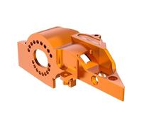 GPM Aluminium 7075 Alloy Integrated Motor Base (Original) for Traxxas 1:16 Mini Maxx 4WD 107154-1 / Mini XRT VXL-3S 108076-1 Monster Truck Upgrades - Orange