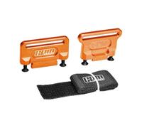 GPM Aluminium 7075 Alloy Retainer Battery Hold-Down For Traxxas 1:8 Jato 4S 2S / Slash 4X4 LCG/Ford Fiesta ST Rally/Slash 4X4 VXL Ultimate Upgrades - Orange