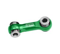 GPM Aluminium 7075 Alloy Steering Drag Link for Traxxas 1:16 Mini Maxx/Mini Slash/XRT VXL 3S Monster Truck Upgrades - Green