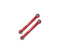 GPM Aluminium 7075 Front Steering Link Rod For Arrma 1/8 4WD MOJAVE 4X4 4S BLX-ARA4404 Upgrade Parts - Red
