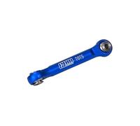 GPM Aluminium 7075 Steering Linkage with Pre-Assembled with Pivot Balls for 1:5 Traxxas X Maxx 6S / X Maxx 8S / 1:6 Sand Car 8S Upgrades - Blue