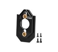 GPM Aluminium 7075-T6 Alloy Adjustable Motor Mount For Arrma 1:16 QUAKE GROM/GORGON GROM Brushed Monster Truck Upgrades - Black