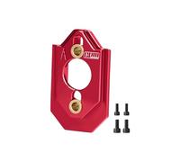 GPM Aluminium 7075-T6 Alloy Adjustable Motor Mount For Arrma 1:16 QUAKE GROM/GORGON GROM Brushed Monster Truck Upgrades - Red