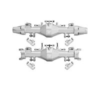 GPM Aluminium 7075-T6 Alloy Quick Release Front & Rear Axle Housing Set For Losi 1:8 LMT 2.0/1:10 TLR Tuned LMT Monster Truck Upgrades - Silver