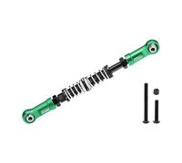 GPM Aluminium 7075-T6 Alloy Servo Steering Link Adjustable Length/Spring Force For Losi 1:8 LMT 1.0/2.0/1:10 TLR TUNED LMT Monster Truck Upgrades - Green