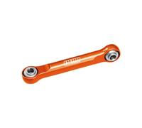 GPM Aluminium 7075-T6 Alloy Steering Servo Link For Arrma 1:16 QUAKE GROM/GORGON GROM Brushed Monster Truck Upgrades - Orange