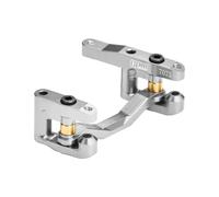 GPM Aluminium 7075-T6 Alloy Steering Set For Arrma /16 QUAKE GORGON MOJAVE GROM 1/18 GRANITE 1/14 TYPHON GROM 1/12 LOSI NASCAR - Silver