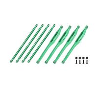 GPM Aluminium 7075-T6 Alloy Upper & Lower Link Bar Set For LOSI 1/8 LMT 2.0 Grave Digger 4X4 Solid Axle Brushless Monster Truck-LOS04028 Upgrades - Green