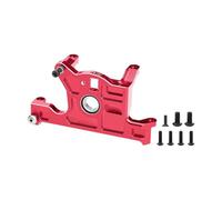 GPM Aluminium Alloy Bearing Motor Mount For Traxxas 1:8 Jato 4X4 / 1:10 Ford Fiesta ST Rally/Rustler 4X4 / Slash 4WD Upgrade Parts - Red