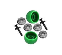 GPM LOS264003 Promoto-MX Upgrades Side Wheel Replacement Lean Bar Wheel Set For LOSI 1:4 Promoto-MX Motorcycle Dirt Bike RTR FXR LOS06000 LOS06002 - Green