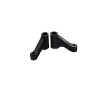 GPM Losi 1/18 Mini-T 2.0 2WD Stadium Truck Upgrade Parts Aluminium Front Chassis Brace - 2Pc Set Black