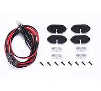 GPM R/C Scale Accessories : RC Car Chassis Lights For Axial SCX10 III Jeep JL Wrangler (AXI03007) - 18Pc Set