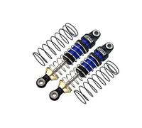 GPM RACING Aluminium 6061-T6 Front Or Rear Adjustable Spring Damper Shock Absorber 52mm For Traxxas 1:18 TRX4M Ford Bronco Crawler 97074-1 / TRX4M Land Rover Defender 97054-1 Upgrades - Blue