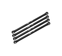 GPM Racing Aluminium 7075-T6 Upper Link Bar Set For Losi 1:8 LMT 4WD Solid Axle Monster Truck LOS04022 Upgrades - Black