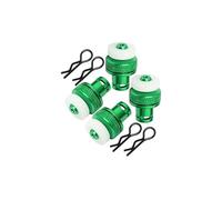 GPM RACING Aluminium Front & Rear Magnetic Body Posts For Arrma 1:10 Granite 4X4 / Big Rock Crew Cab 4X4 3S / Big Rock 4X4 V3 3S - 4Pc Set Green