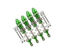 GPM RACING Arrma 1:8 KRATON 6S / KRATON 6S V5 / NOTORIOUS 6S V5 Upgrade Parts Aluminium Front 115mm & Rear 135mm Double Section Spring Dampers - Green