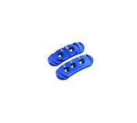 GPM RACING For Traxxas Rustler 4X4 VXL (67076-4) Upgrade Parts Aluminium Fixed Gear Adapter - 2Pc Set Blue