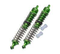 GPM Racing Losi 1/8 LMT 4WD Solid Axle Monster Truck LOS04022 Upgrade Parts Aluminium Front Or Rear Adjustable Spring Dampers (130mm) - 4Pc Set Green