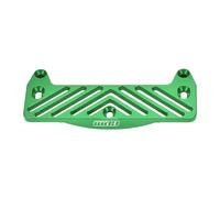GPM RACING Tamiya Lunch Box Upgrade Parts Aluminium Front Bumper Mount - 1Pc Set Green