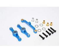 GPM RACING Tamiya TT-01 Upgrade Parts Aluminium Steering Assembly With Bearings - 1 Set Blue