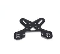 GPM Racing Team Losi Mini 8ight-T Truggy Aluminum Front Shock Tower - 1 Pc Black