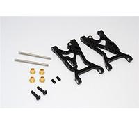 GPM RACING Team Losi Mini 8ight Upgrade Parts Aluminium Front Suspension Arm - 1Pr Set Black