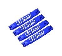 GPM Shock Wraps 4Pcs Set Custom Design For Traxxas 1/5 X Maxx 6S X Maxx 8S Arrma Kraton 8S Monster Truck Upgrade Parts - Blue