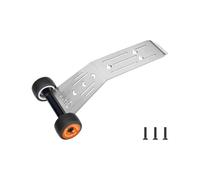 GPM Stainless Steel Bearing Wheelie Bar For Traxxas 1:16 Mini Maxx/Mini Slash/XRT VXL 3S Monster Truck Upgrades - Orange