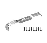 GPM Stainless Steel Chassis Full Center Skid Kit For Traxxas 1:16 Mini Maxx/Mini XRT VXL 3S Monster Truck Upgrades