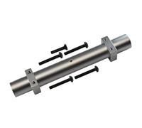 GPM Tamiya 1/14 Truck (Trailer) Upgrade Parts Aluminium Rear Wheel Axle (#B, B6) - 1Pr Silver