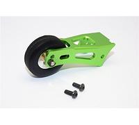 GPM Tamiya Lunch Box Upgrade Parts Aluminium Rear Wheelie Bar - 1 Set Green